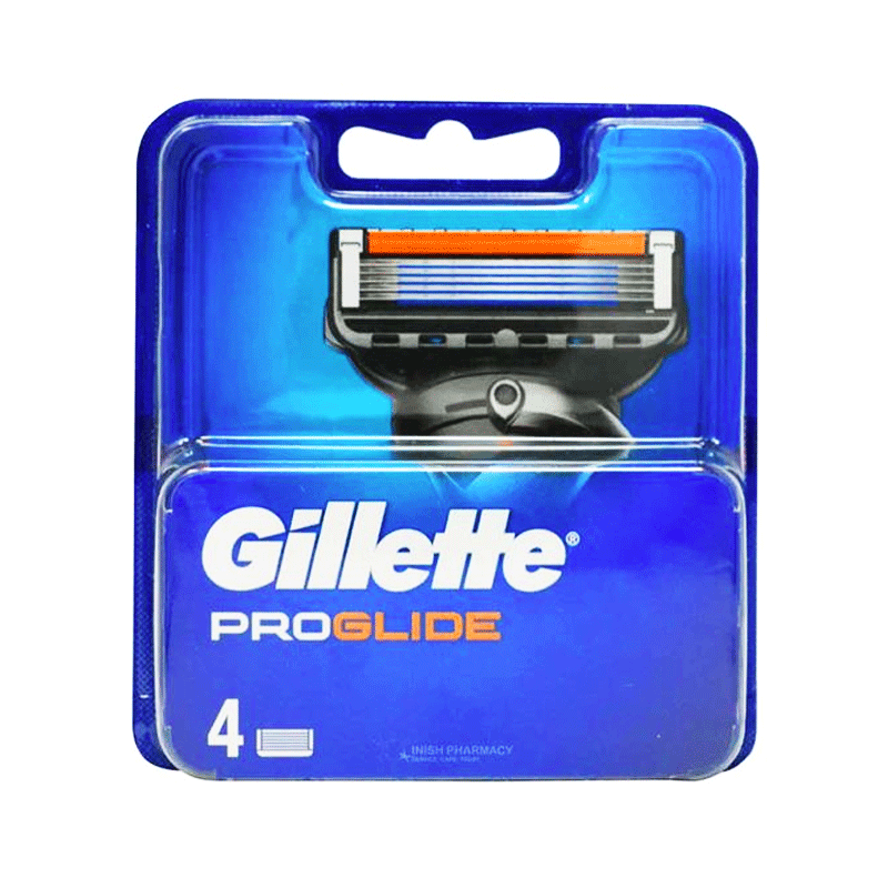 GILLETTE PROGLIDE CARTRIDGES 4`S